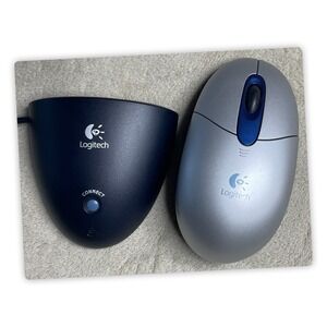 Logitech Cordless Mouse M-RR95 & Receiver C-BA4-MSE